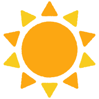 太陽マーク